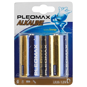 Набор из 2 шт, Pleomax LR20-2BL (20/80/2880)