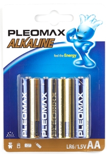 Набор из 4 шт, Pleomax LR6-4BL (40/400/19200)