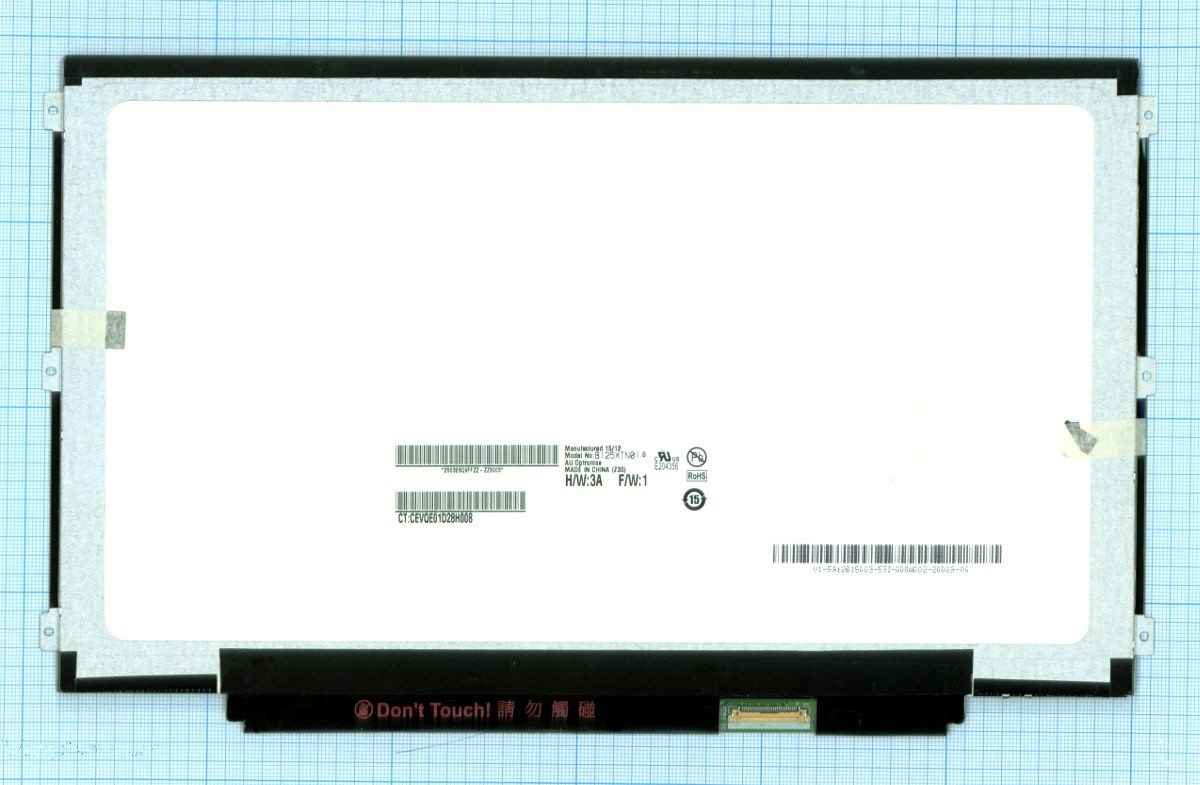 

Матрица ОЕМ для ноутбука B125XTN01.0, совместимая с p/n: B125XTN01.0