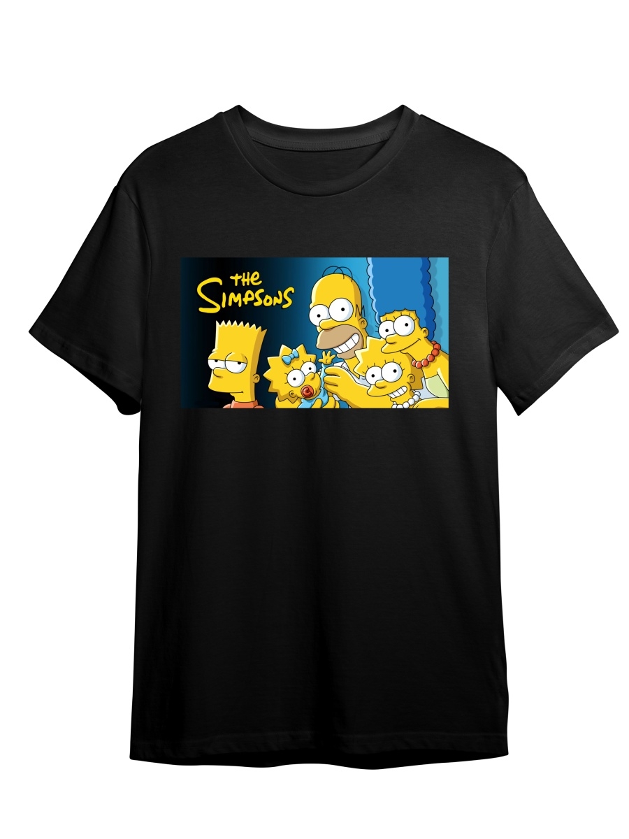 

Футболка унисекс СувенирShop The Simpsons/Симпсоны 3 черная 3XL (56-58), Черный, "The Simpsons/Симпсоны" 3