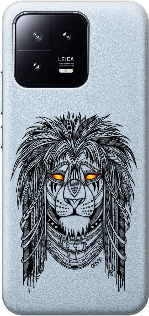 Силиконовый чехол на Xiaomi 13 с 3D принтом 