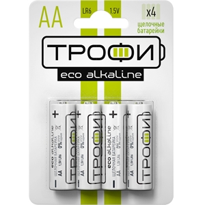 

Набор из 4 шт, Трофи LR6-4BL ECO (40/720/17280)