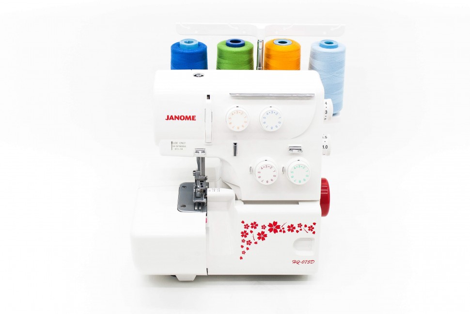 Оверлок Janome HQ-075D оверлок leader vs 310d белый