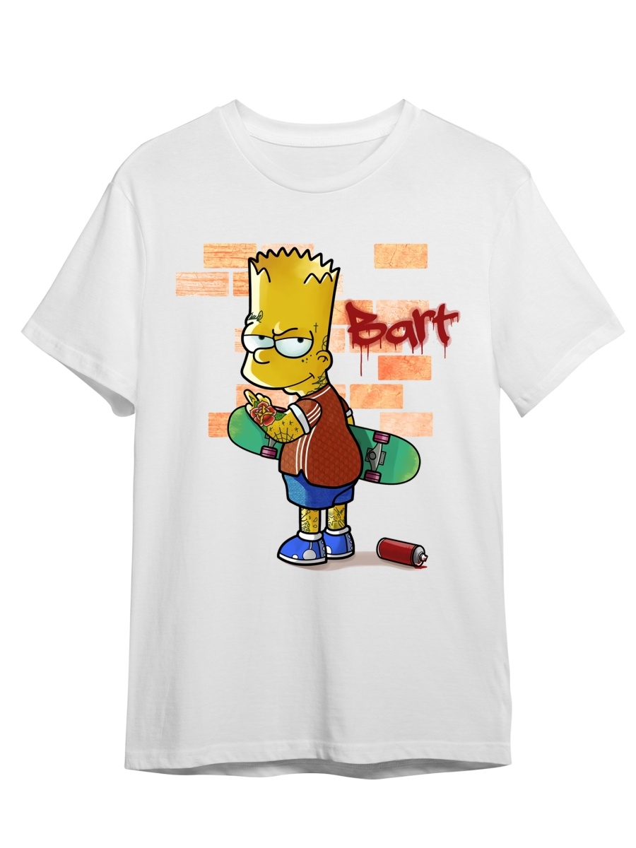 фото Футболка унисекс сувенирshop the simpsons/симпсоны 7 белая 2xl