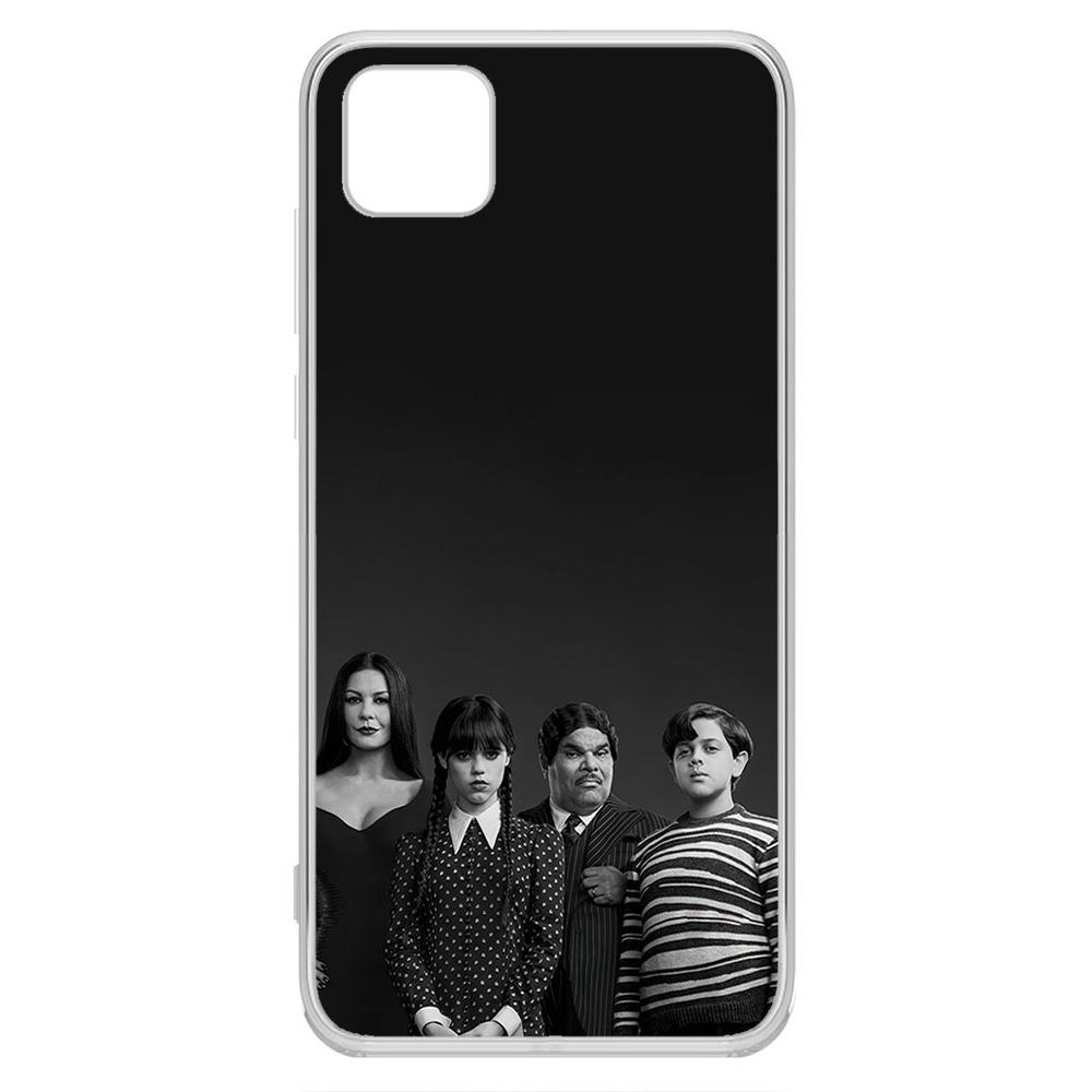 

Чехол-накладка Krutoff Clear Case Уэнсдей Аддамс - Семейка Аддамс для Huawei Y5P