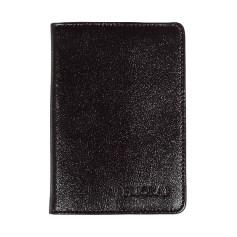 

Обложка для паспорта унисекс Flioraj 413418/3М1 коричневая, 413418/3М1