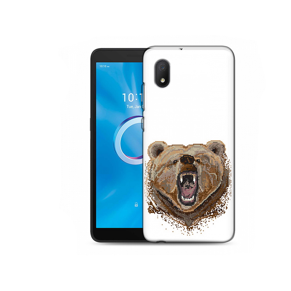 

Чехол MyPads Tocco для Alcatel 1B 5002H пиксельный медведь (PT227135.663.539), Tocco