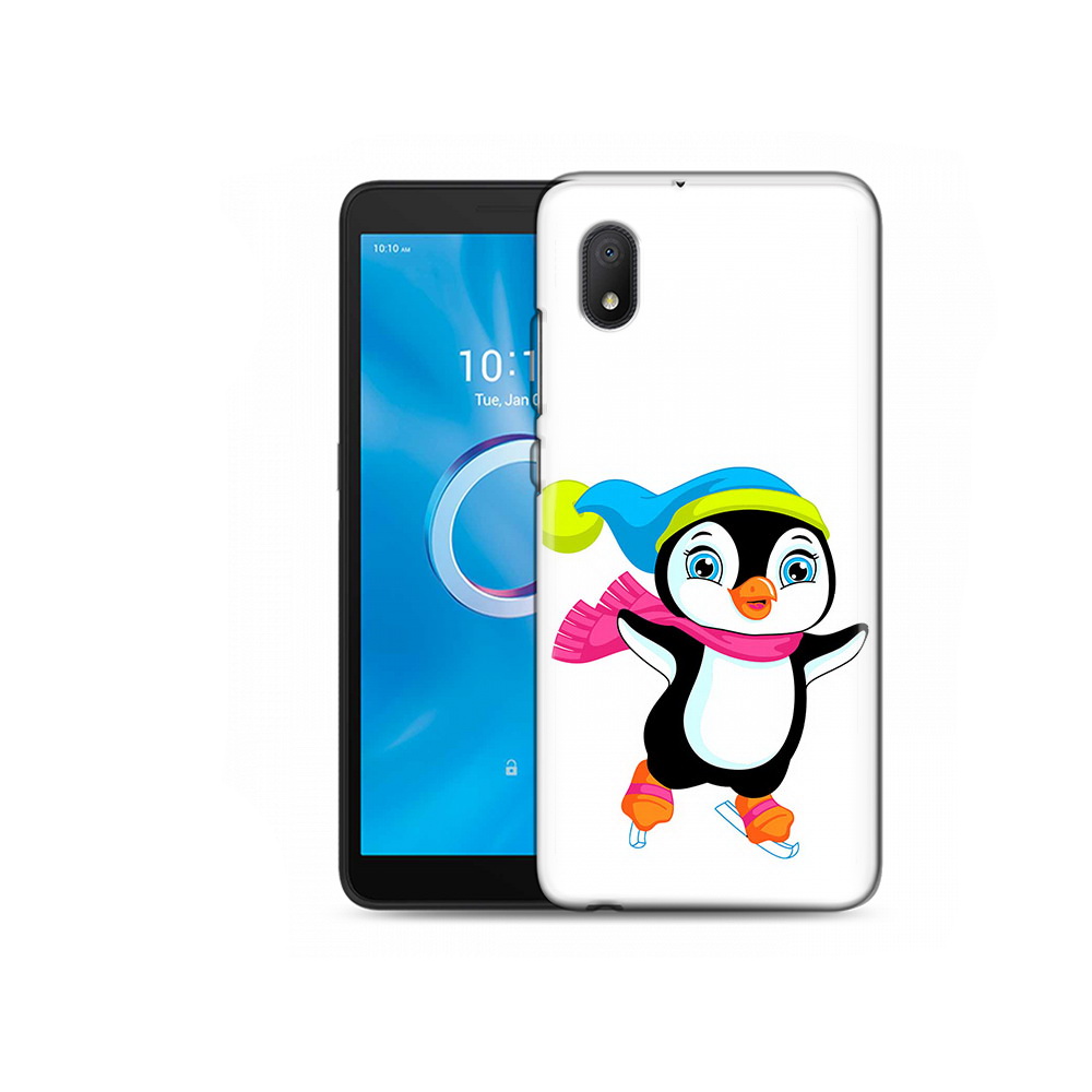 

Чехол MyPads Tocco для Alcatel 1B 5002H пингвин на коньках (PT227135.663.540), Tocco