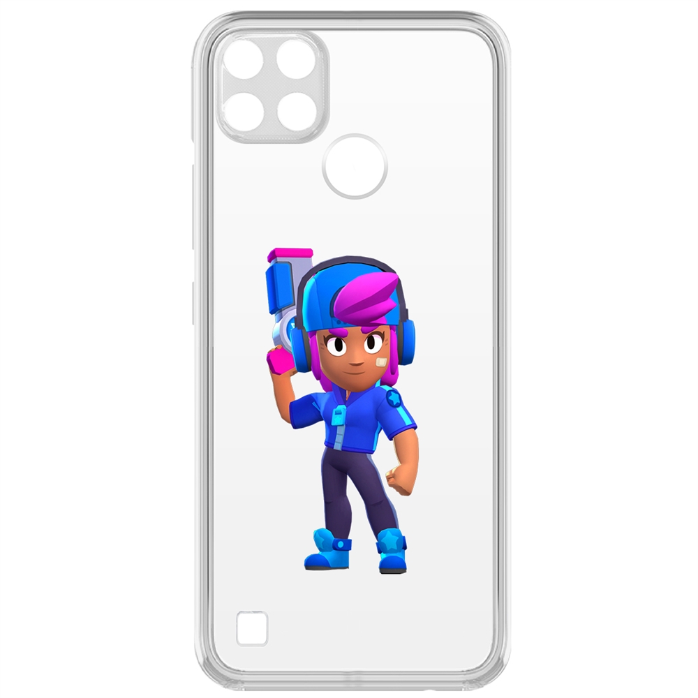 

Чехол-накладка Brawl Stars-Звёздная Шелли для Realme C25Y