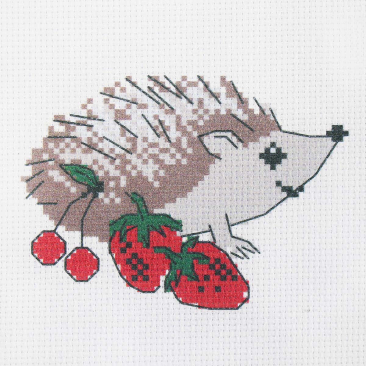 

Набор для вышивания Hobby & Pro Kids Ежик с ягодами 19*19см 501135