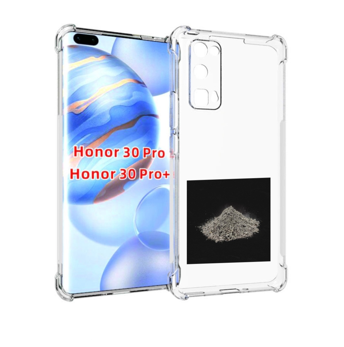 

Чехол бампер MyPads Легендарная пыль Morgenshtern для Honor, Прозрачный, Tocco