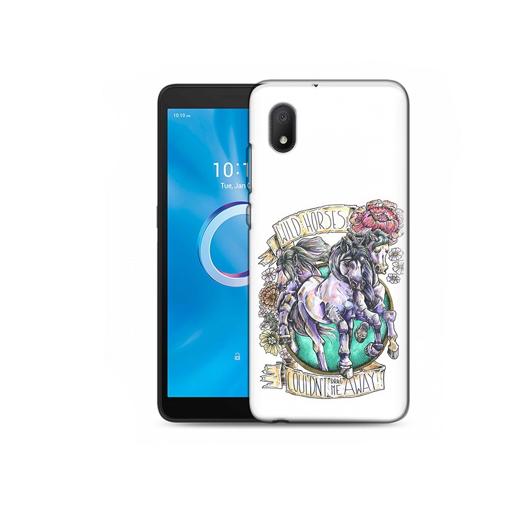 

Чехол MyPads Tocco для Alcatel 1B 5002H рисунок коней в цветах (PT227135.663.582), Tocco