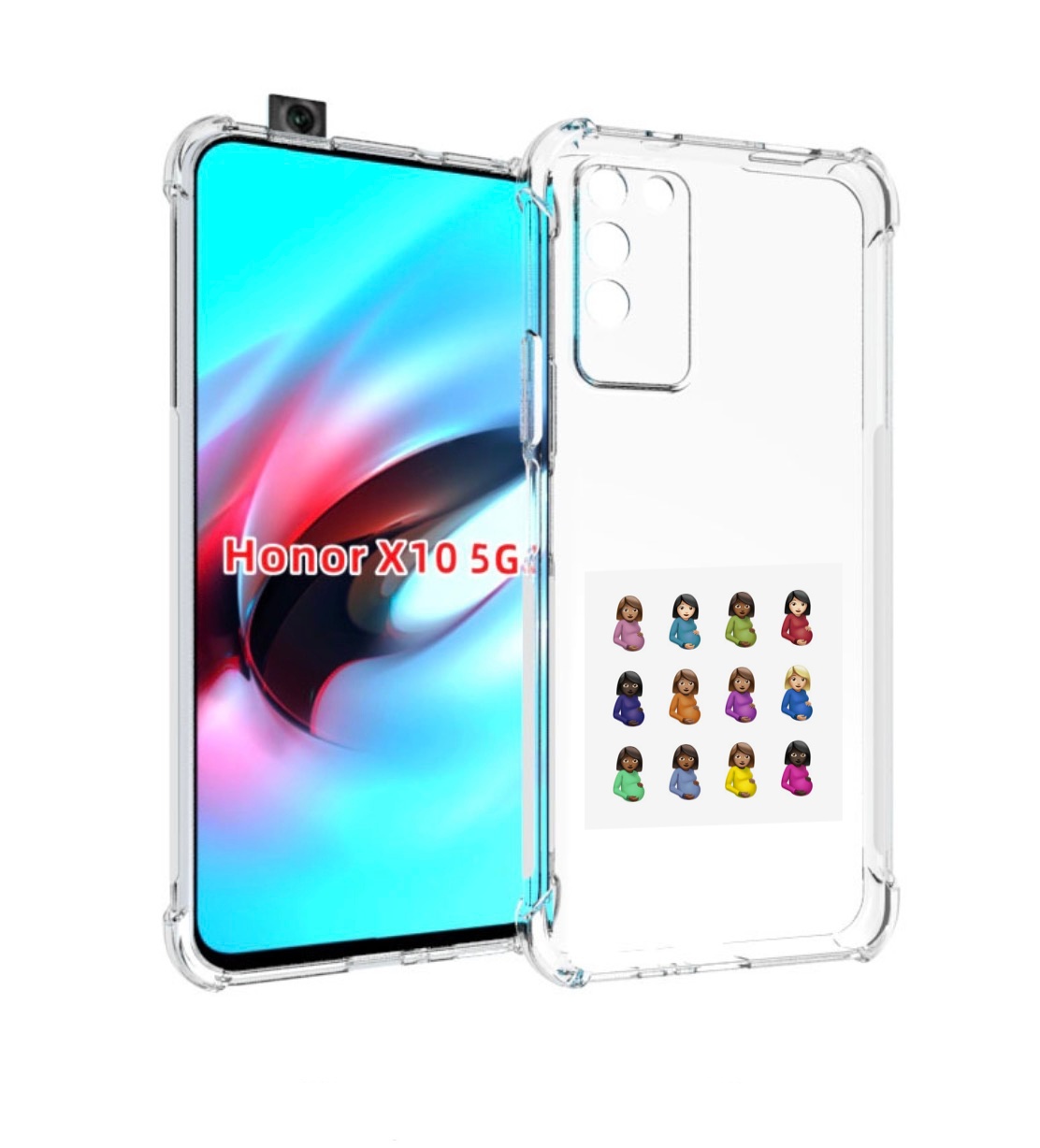 

Чехол MyPads Drake - Certified Lover Boy для Honor X10, Прозрачный, Tocco