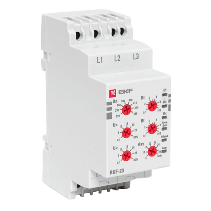 фото Реле контроля фаз rkf-23 ekf rkf-23