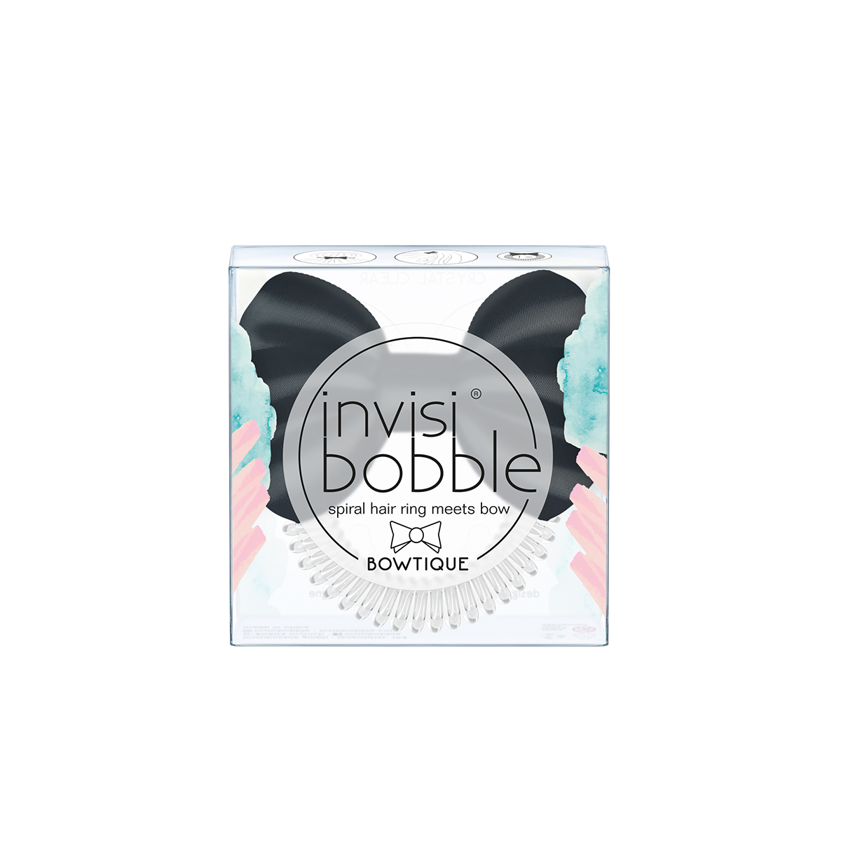 фото Резинка для волос invisibobble bowtique true black t3176