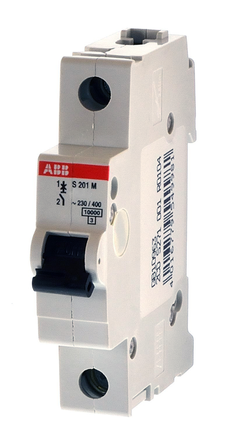 фото Abb s201m автоматический выключатель 1p 16а (с) 10ka