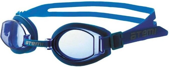 Очки для плавания Atemi S203 голубые