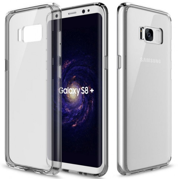 фото Чехол rock pure series для samsung g955 galaxy s8 plus transparent black