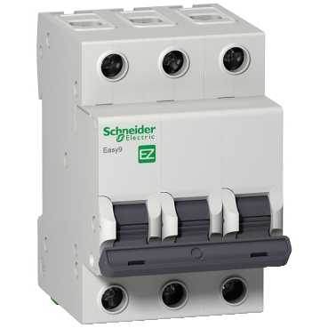 фото Se easy 9 автоматический выключатель 3p 6a (b) schneider electric