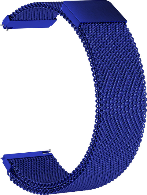 фото Ремешок для часов gsmin milanese loop 22 для gears3/galaxywatch(46mm) синий
