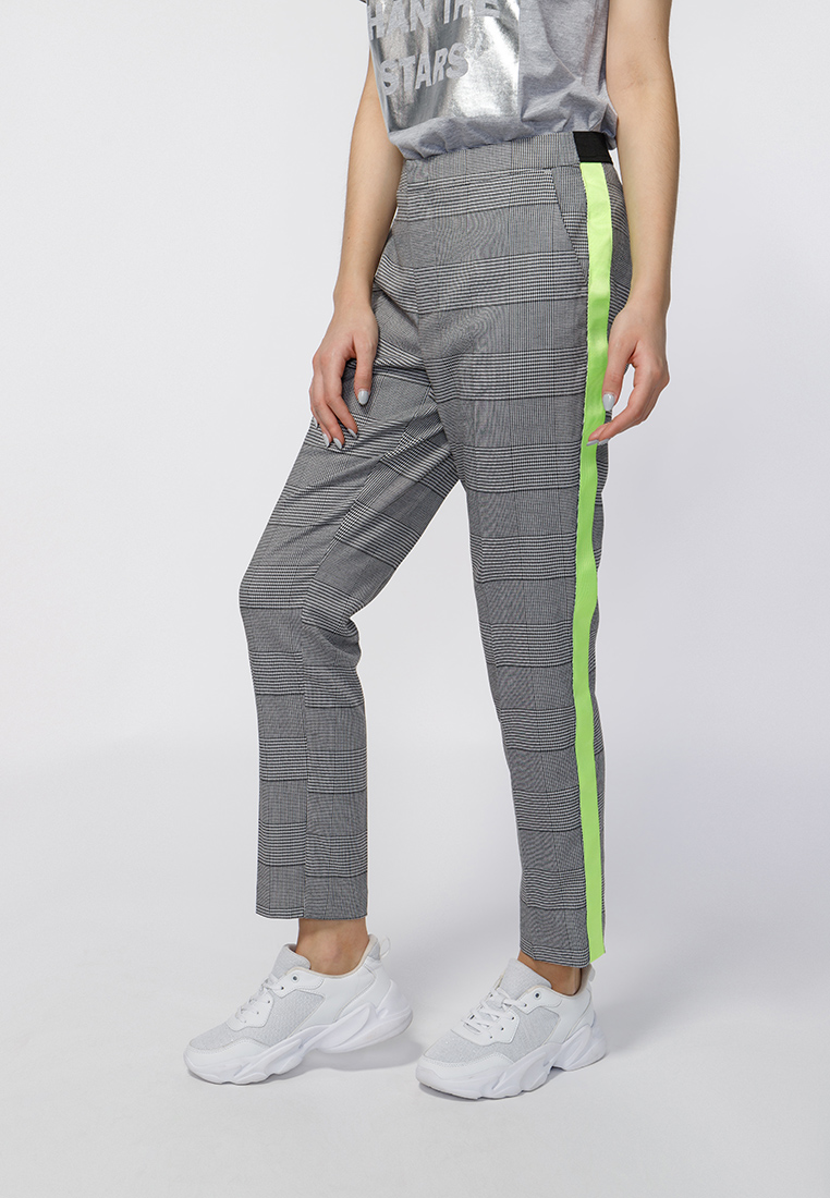 

Брюки женские Modis M201W00121 серые 44 RU, M201W00121