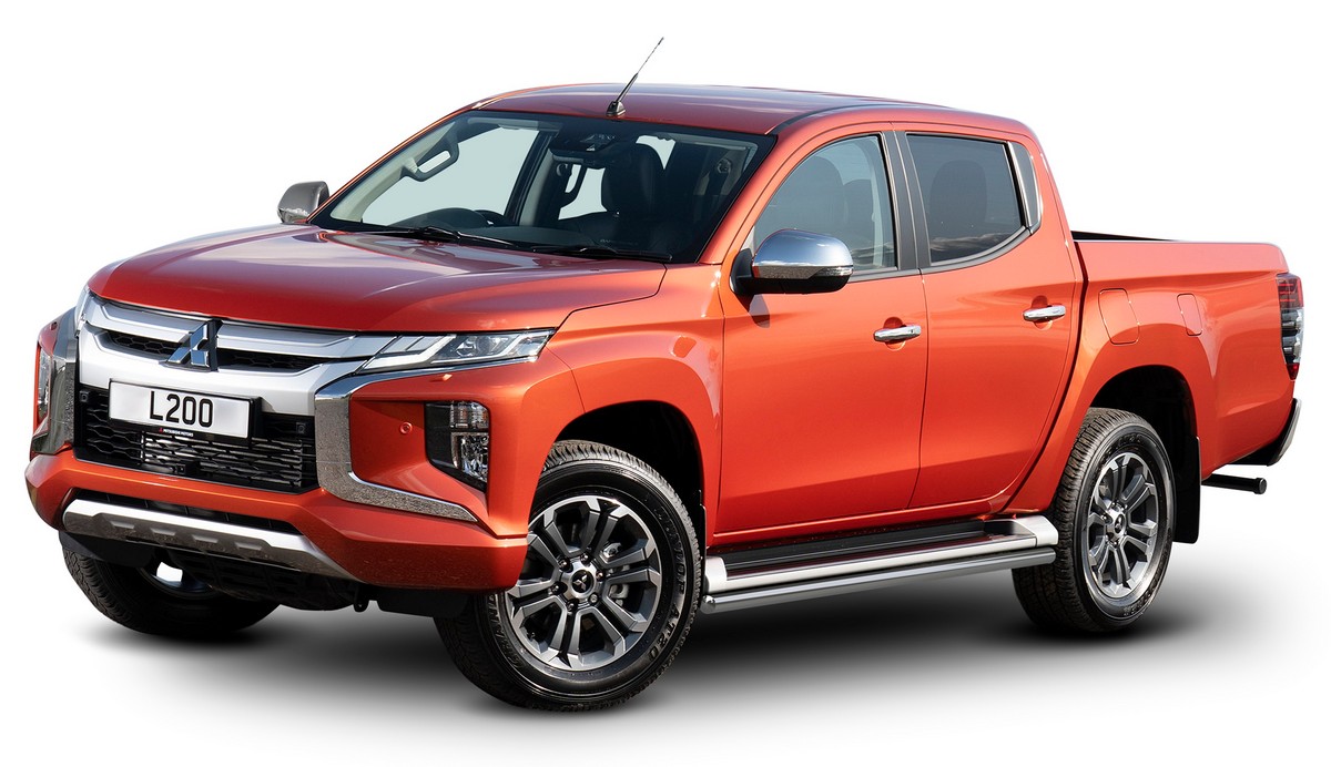 фото Защита штатных порогов d42 rival mitsubishi l200 v рестайлинг 2018-н.в., 2 шт., r.4016.005