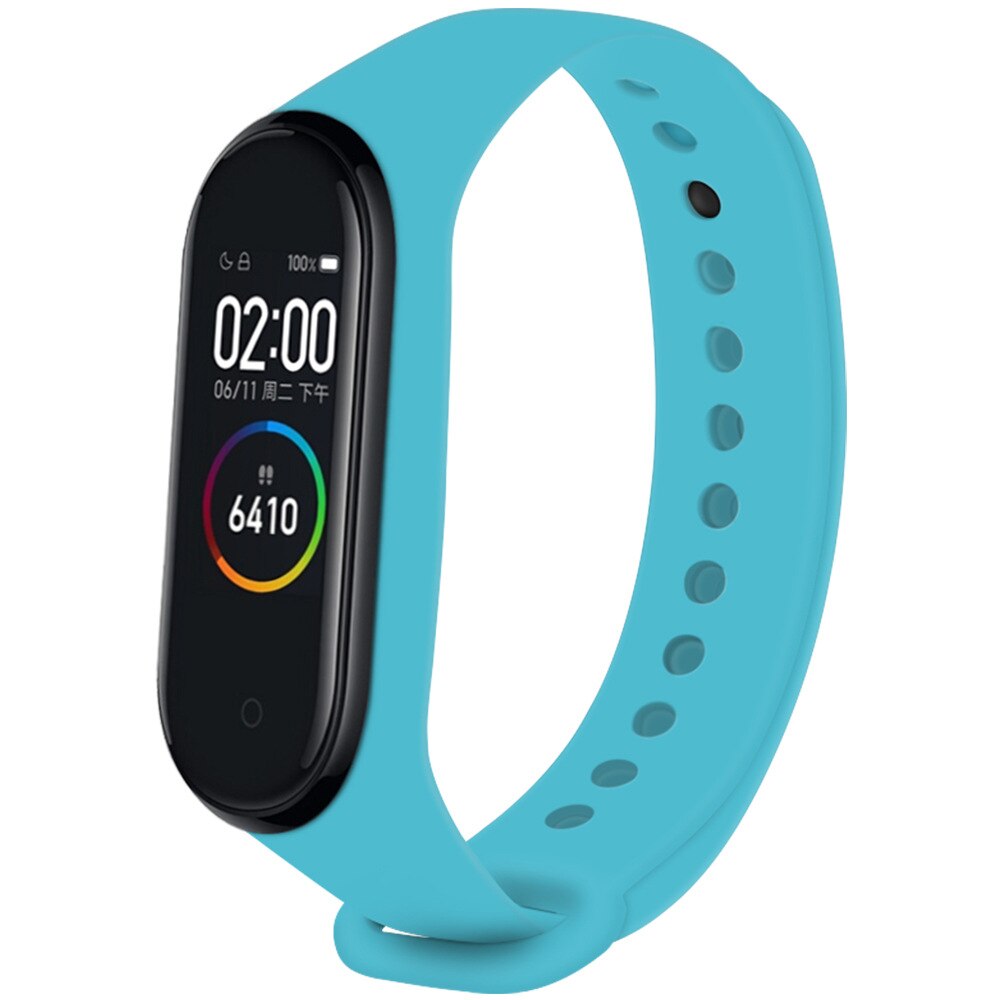 

Сменный ремешок Nuobi Original для Xiaomi Mi Band 3 и Mi Band 4 (Голубой)