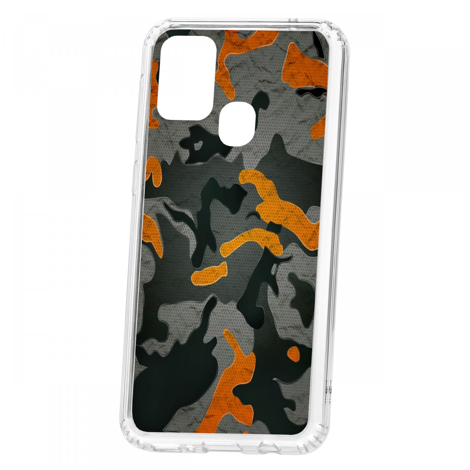 фото Чехол-накладка samsung galaxy m31 kruche print камуфляж кruче