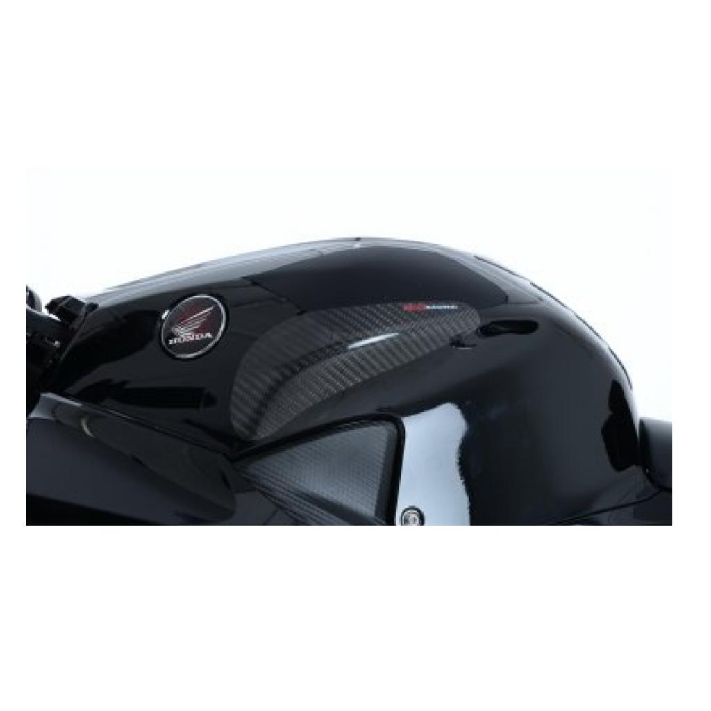 Наклейки карбоновые боковые R&G на бак для Honda CBR600RR 2013- (TS0018C)