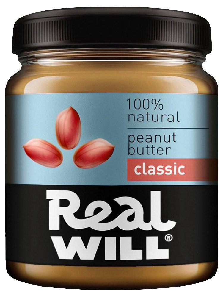 

Real Will Peanut butter классическая 500 г
