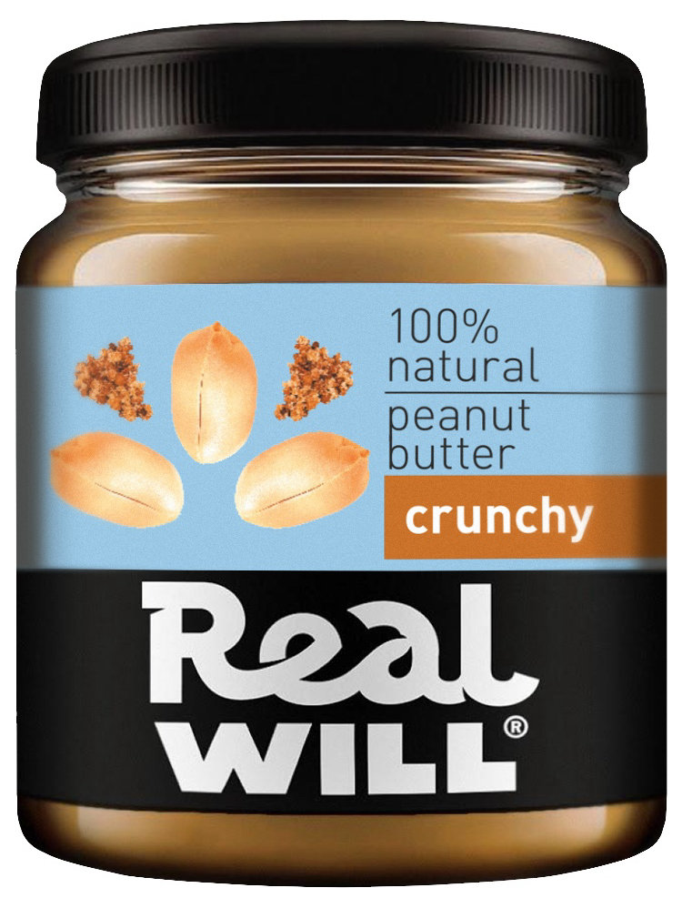 

Real Will Peanut butter хрустящая 500 г