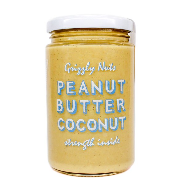 

Арахисовая паста Grizzly Nuts Peanut Butter 370 г coconut, Peanut Butter