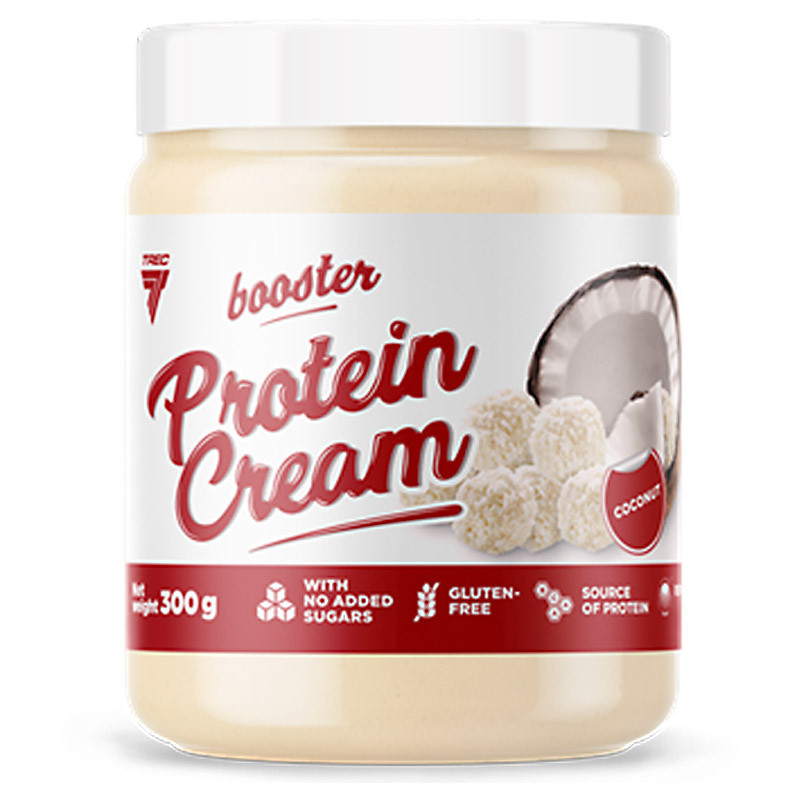 

Trec Nutrition Паста Booster Protein Cream Coconut, 350 г