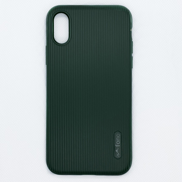 фото Чехол fono для apple iphone xs/x (5.8") green epik