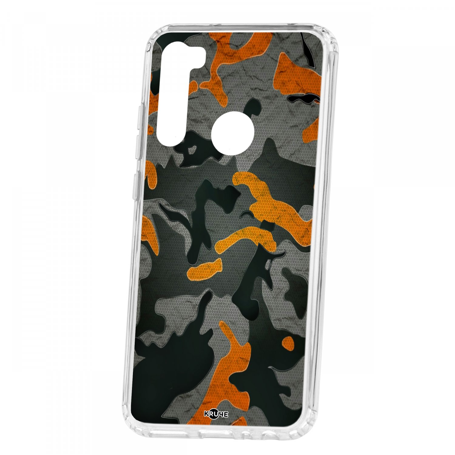 фото Чехол-накладка xiaomi redmi note 8t kruche print камуфляж кruче