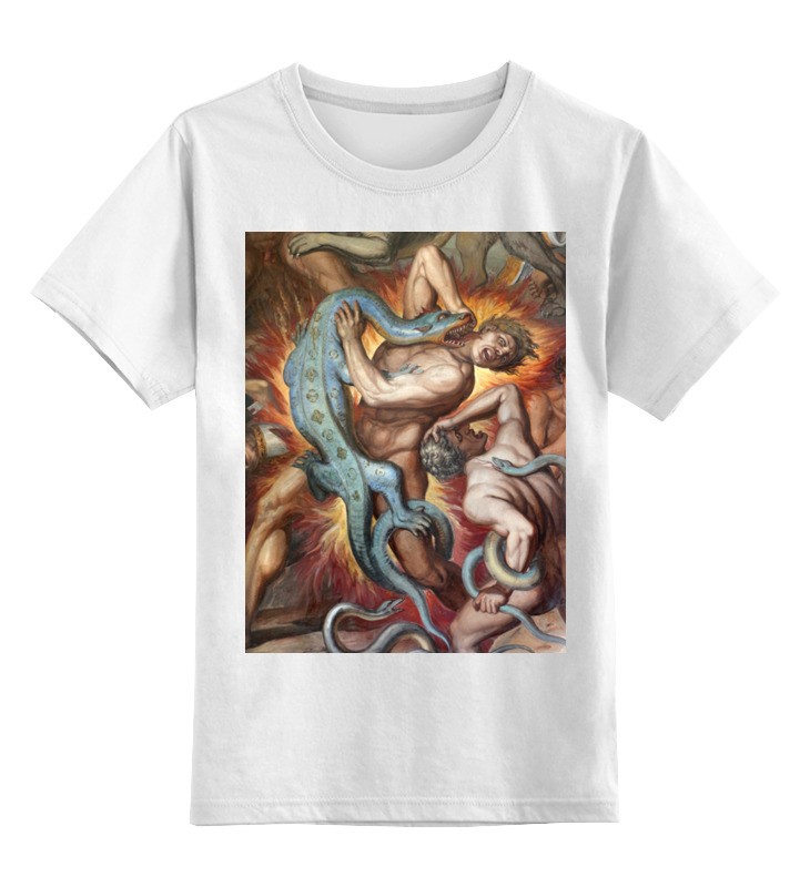 

Детская футболка классическая унисекс Printio Ад (божественная комедия), Разноцветный, 0000002839384