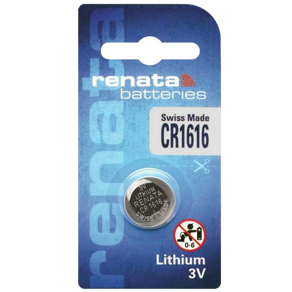 

Батарейка Renata Lithium CR1616, Lithium CR1616