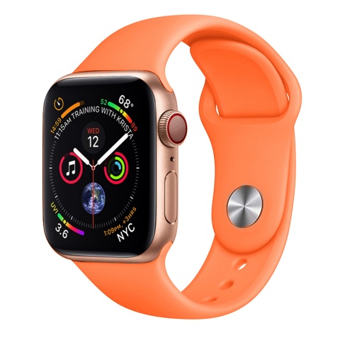 

Сменный ремешок Nuobi Original для Apple Watch 42/44mm Orange, NBRAW42-OR
