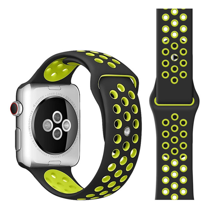 

Сменный ремешок Nuobi Sport ver.1 для Apple Watch 38/40mm Yellow/Black