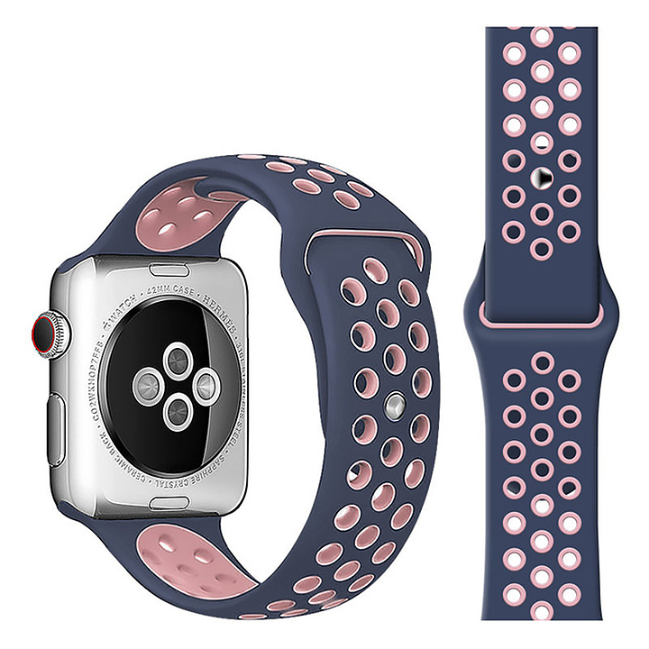 

Сменный ремешок Nuobi Sport ver.1 для Apple Watch 42/44mm Violet/Pink