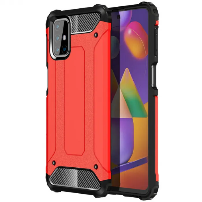 

Противоударный чехол Epik Immortal для Samsung Galaxy M31s, Красный, Immortal