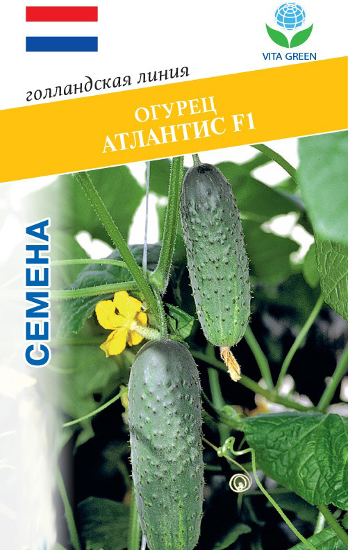Семена огурец Vita Green Атлантис F1 131062 1 уп.