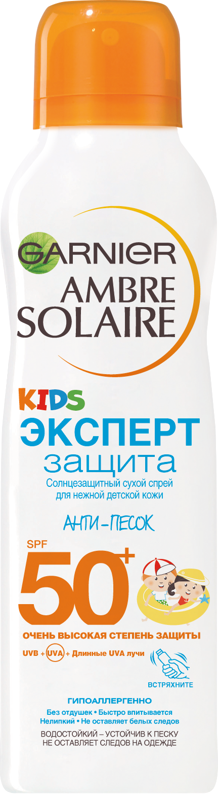 Солнцезащитное средство для детей Garnier Анти-Песок SPF-50