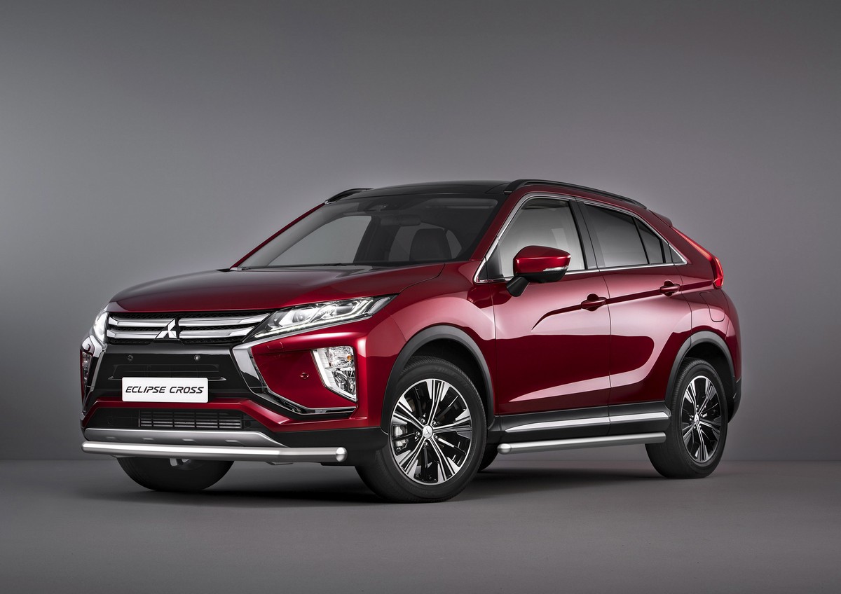 фото Защита переднего бампера d57 rival для mitsubishi eclipse cross 2018-2021, r.4014.002