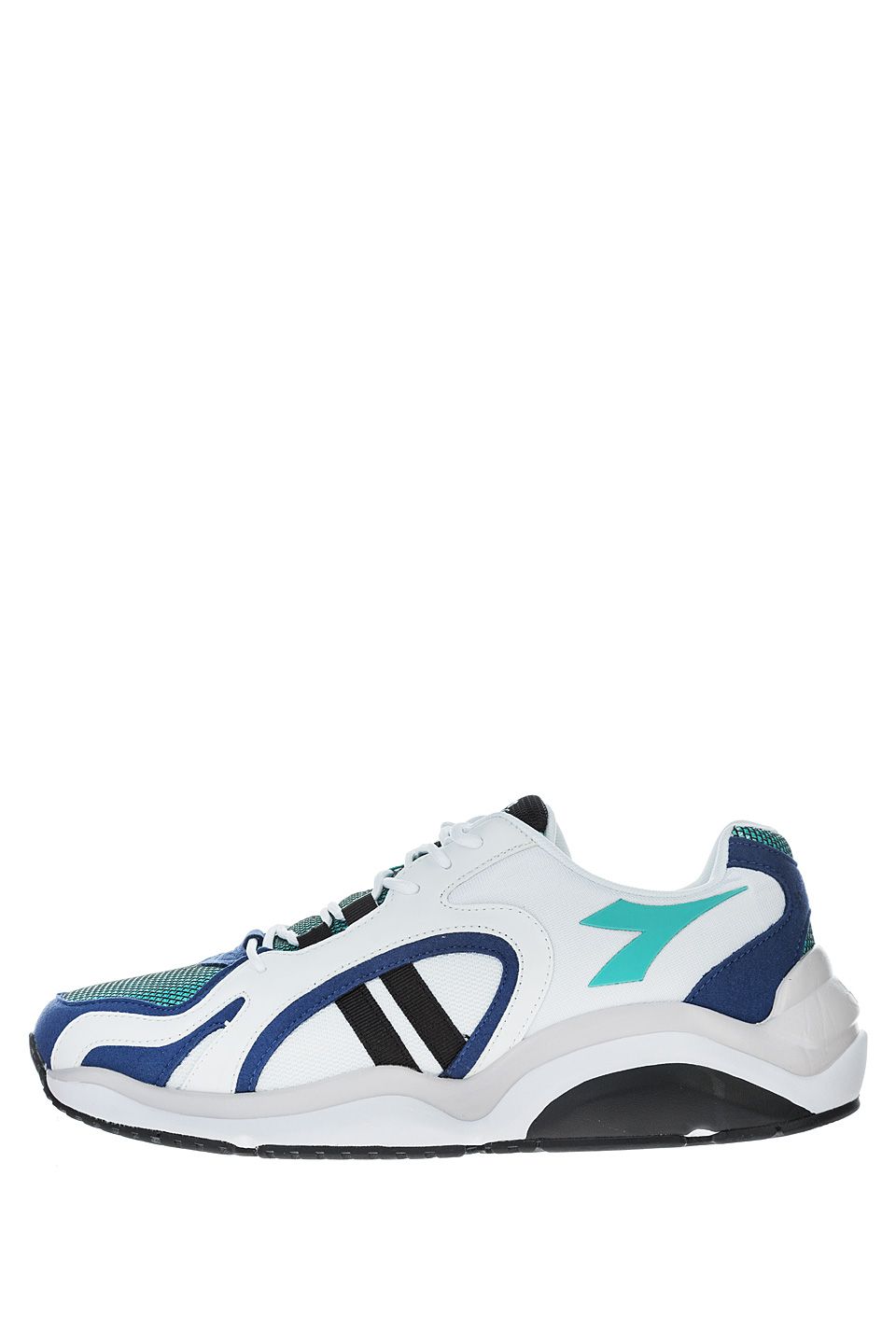 

Кроссовки мужские Diadora Whizz Run 370 белые 9 IT, Белый, Whizz Run 370