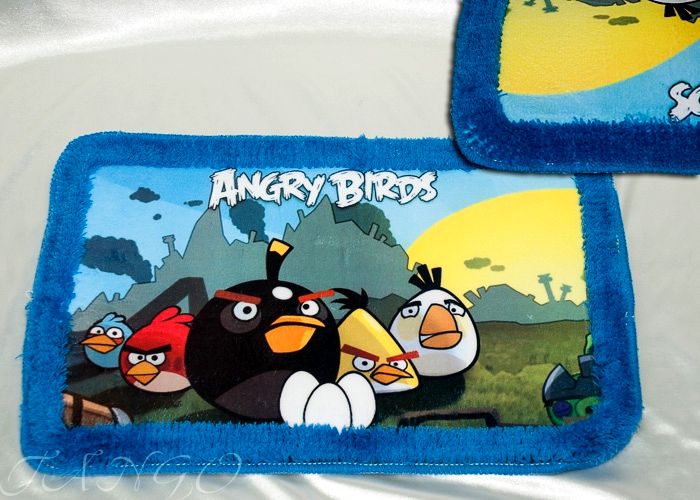 фото Коврик для ванной tango angry birds 1310-05