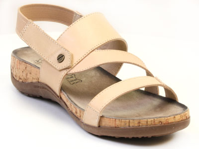 фото Сандалии женские airbox 135358 бежевые 36 ru