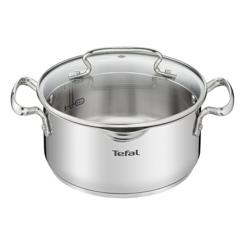 фото Кастрюля tefal duetto+ g7194434, 2.7л, с крышкой, серебристый 2100114637