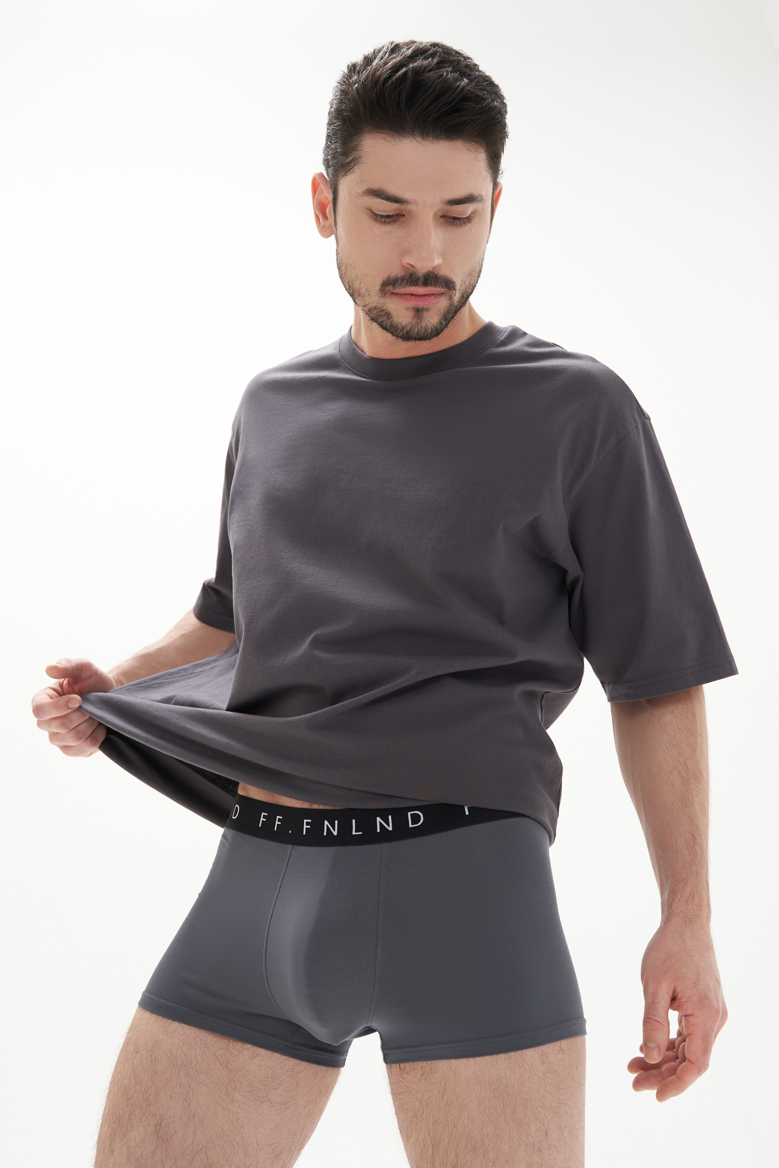 

Трусы мужские Finn Flare FBD21708S серые 2XL, FBD21708S