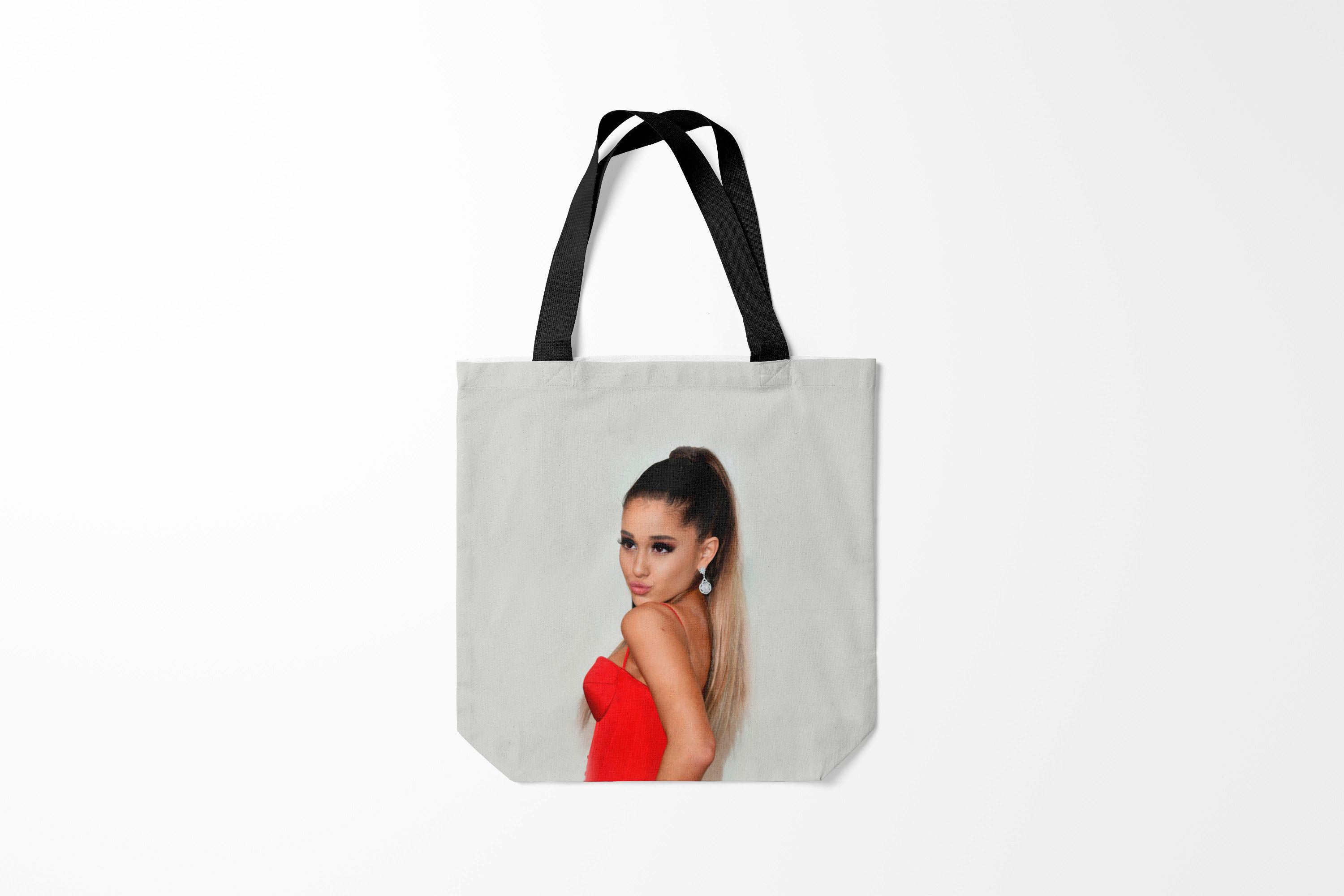 

Сумка шoппер унисекс Burnettie Ариана Гранде Ariana Grande, голубой, Ариана Гранде Ariana Grande